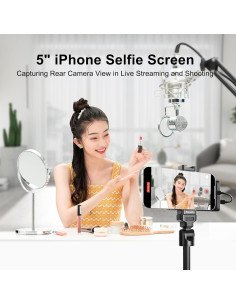 Monitor de Vlog King Ma 5" para iPhone con Control Remoto 2