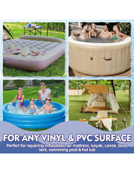 Kit de Parche para Piscina y Colchón Inflable Wonshine 15ml