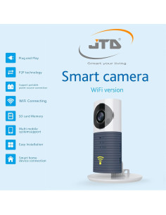 Cámara de Seguridad JTD Wi-Fi HD con Visión Nocturna 720p 2