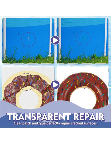 Kit de Parche para Piscina y Colchón Inflable Wonshine 15ml