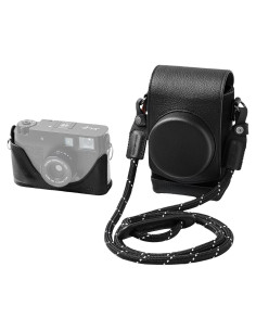 Kit de Funda de Cuero SMALLRIG para FUJIFILM X Half - Negro