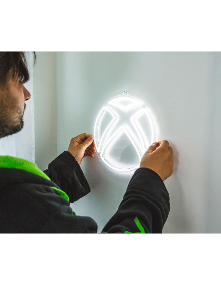 Luz de Pared LED Neón Xbox 25.4 cm con Cable USB