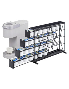 Soporte K Cup FlagShip para 28 Cápsulas de Café - 4 Niveles