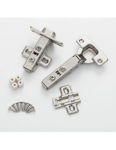 Bisagras Ocultas de Gabinete Luokim 2 Piezas Cierre Suave 105