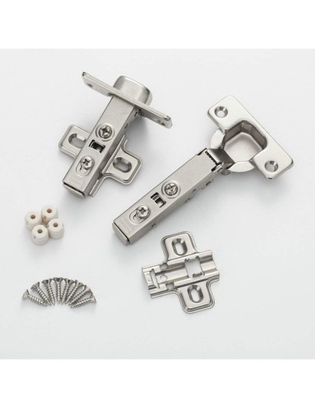 Bisagras Ocultas de Gabinete Luokim 2 Piezas Cierre Suave 105