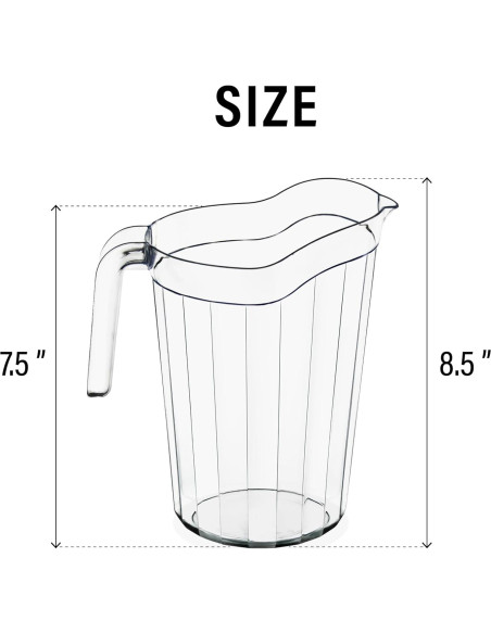 Dispensador de Bebidas DecorRack 2 Pack 75 oz Policarbonato