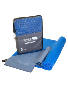 Juego de Toallas de Microfibra BEARZ Outdoor - Secado Rápido