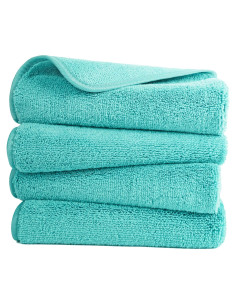 Toallas de Mano Microfibra POLYTE Aqua 4 Piezas 40x76 cm