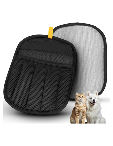 Guantes Removedor de Pelo de Mascotas Magic Brush VerdeVilla