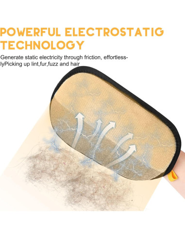 Guantes Removedor de Pelo de Mascotas Magic Brush VerdeVilla