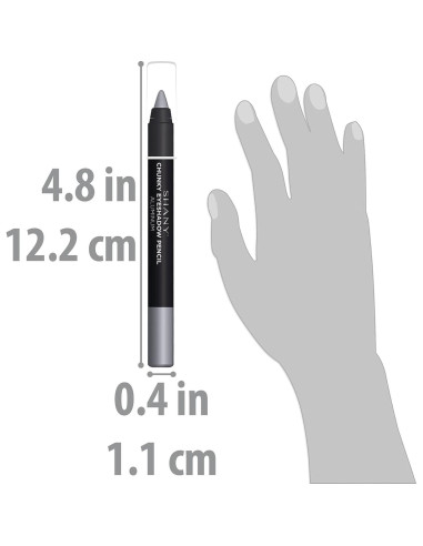 Lápiz de Sombra de Ojos Chunky SHANY - 10.2 cm - Aluminio