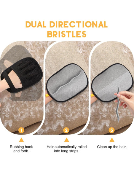 Guantes Removedor de Pelo de Mascotas Magic Brush VerdeVilla