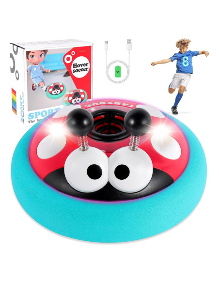 Pelota de Fútbol Flotante LED Coco Elf Mariquita 19cm