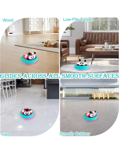 Pelota de Fútbol Flotante LED Coco Elf Mariquita 19cm