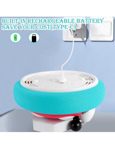 Pelota de Fútbol Flotante LED Coco Elf Mariquita 19cm