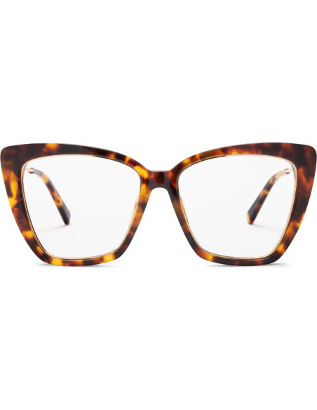 Gafas de Sol DIFF Becky IV Tortuga Ámbar con Bloqueo Luz Azul