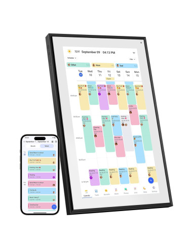 Calendario Digital de Pared Canupdog 15.6" HD Táctil 2025-2026