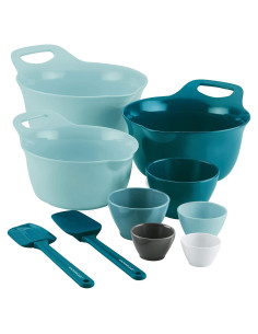 Juego de Cocina Rachael Ray 10 Piezas Mezcla y Medida