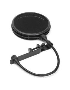 Filtro Pop de Micrófono LyxPro MOP-28 Doble Capa 160mm