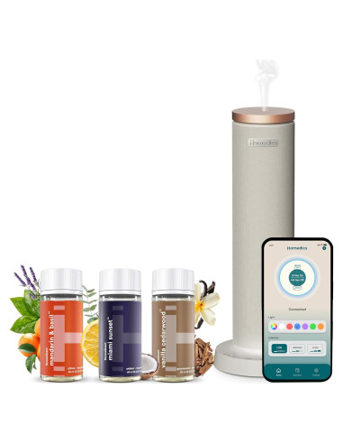 Difusor Inalámbrico Homedics SereneScent Recargable 60ml