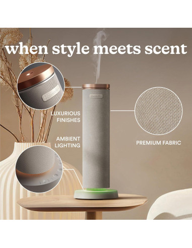 Difusor Inalámbrico Homedics SereneScent Recargable 60ml