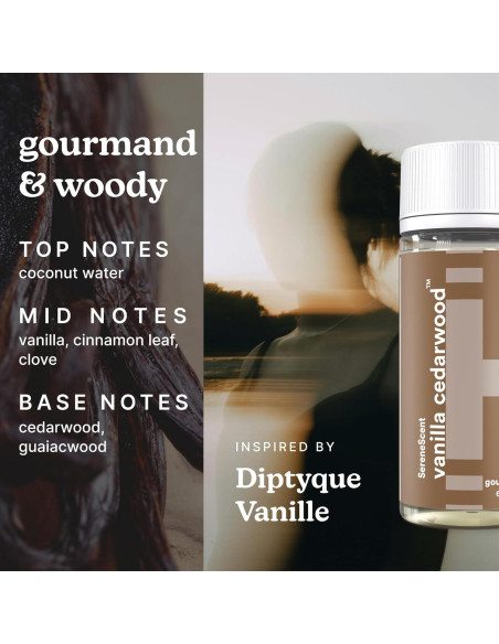 Difusor Inalámbrico Homedics SereneScent Recargable 60ml