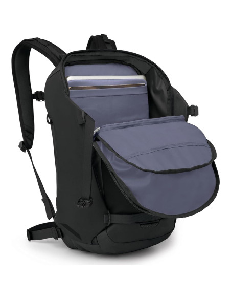 Mochila de Bicicleta Osprey Metron 24L Negra Impermeable