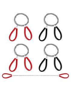 4 Sierras de Alambre de Acero Inoxidable CIATBYYJ 70cm para Camping