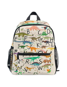 Mochila Infantil Dinosaurio Alfabeto AUUXVA 30.5x25.4cm