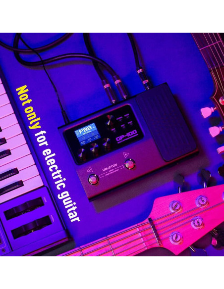 Procesador Multi-Efectos Valeton GP-100 con Pedal de Expresión