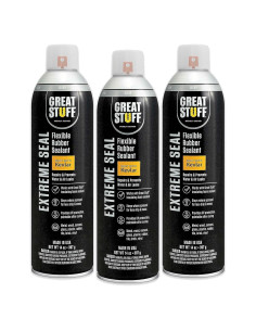 Sellador de Goma Flexible Gran Sello 3-Pack Transparente 397g