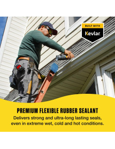 Sellador de Goma Flexible Gran Sello 3-Pack Transparente 397g 2