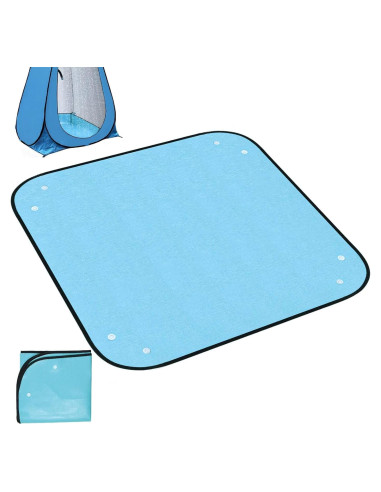 Alfombrilla para tienda de ducha Wenfan 100x100 cm antideslizante