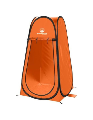Carpa de Ducha Portátil Wakeman Naranja 1.01x1.01m