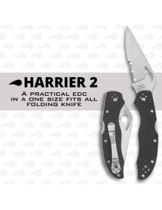 Cuchillo Spyderco Byrd Harrier 2 Acero Inoxidable 8.61 cm 2