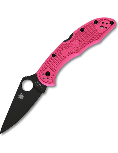 Cuchillo Spyderco Delica 4 Ligero CPM S30V Hoja Negra 7.62cm