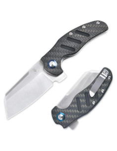 Cuchillo de bolsillo Kizer Sheepdog XL 154CM G10 gris EDC