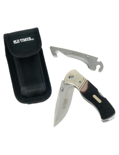 Cuchillo Old Timer Switch-It 19.55 cm con hoja de 8.3 cm