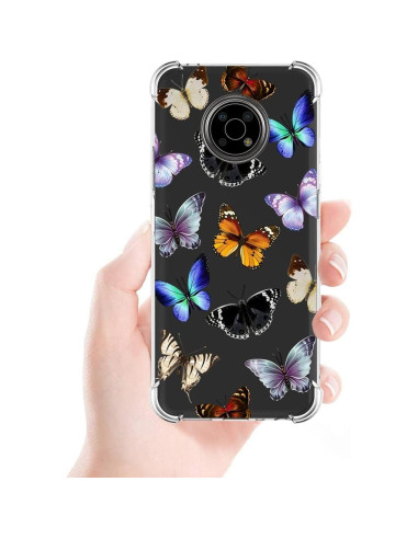 Funda protectora TPU para Nokia G300 5G - Mariposa Colorida