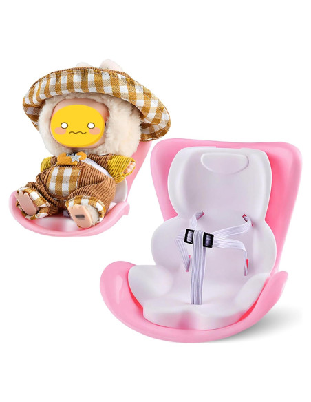 Asiento de Coche para Muñecas Lububu - 10-17cm, Decoración y Aroma