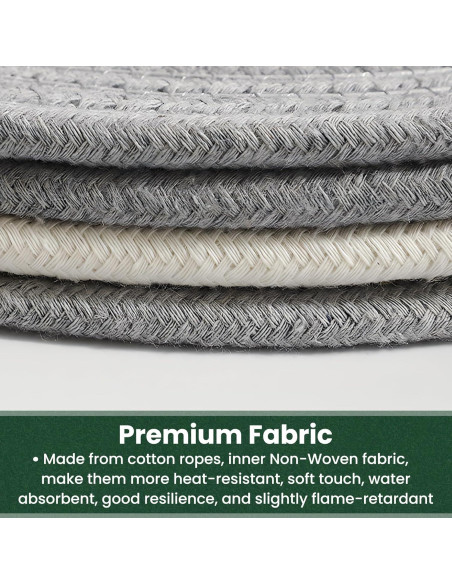 Trivetes de Cocina KITLAB 25.4 cm Resistentes al Calor 5 Pcs