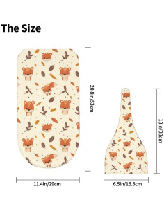 Manta de Envoltura para Recién Nacidos KiuLoam Zorro Caricatura 2