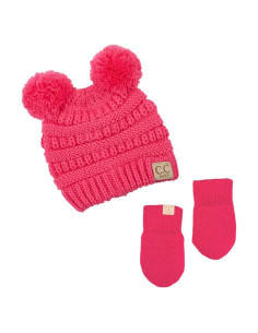 Conjunto Gorro y Mitones Forro Polar Funky Junque Bebé 0-9 meses