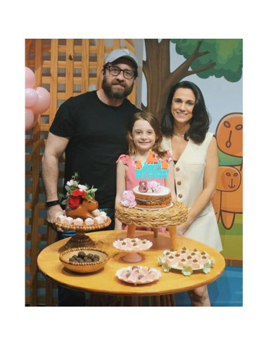 Adornos de Pastel Capibara WishFirst 16x12 cm Decoraciones Fiesta