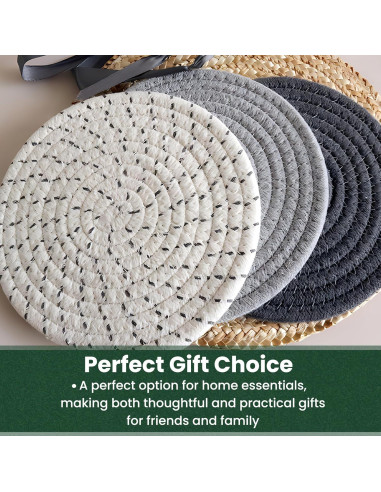 Trivetes de Cocina KITLAB 25.4 cm Resistentes al Calor 5 Pcs