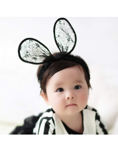 Paquete de 2 diademas de conejo de Pascua para bebés - Smartown 2