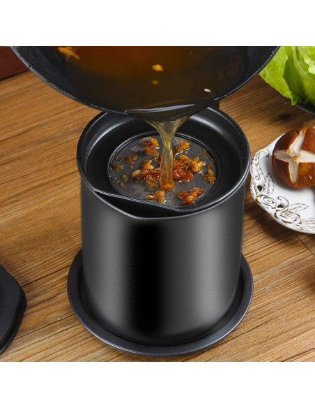 Contenedor de Grasa de Tocino Cambom 1.3L con Colador Fino