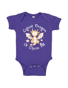 Mono Bebé Dragón Tierno The Shirt Den 3-6 Meses Púrpura