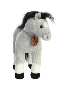 Peluche Welsh Cob Breyer Aurora 33 cm Gris Realista 2