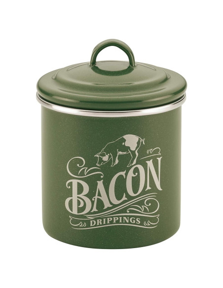 Canasta de Grasa de Tocino Ayesha Curry 10.16 cm Verde